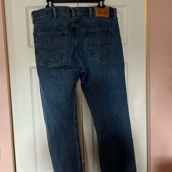 Men’s Levis Jeans 501 Button fly - Picture 4 of 7